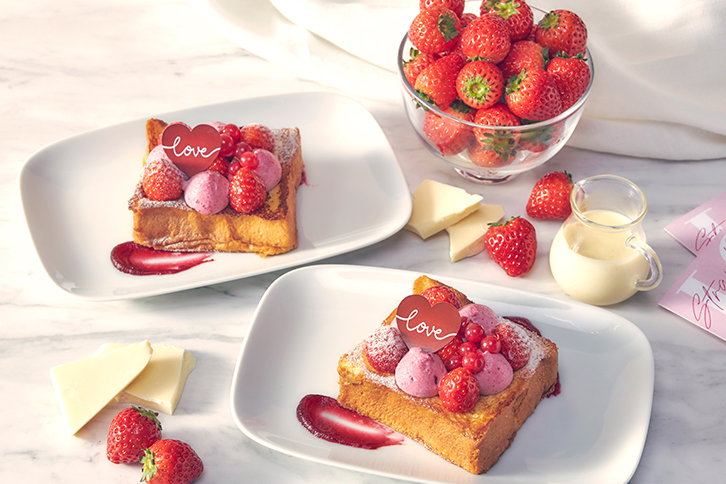 Afternoon Tea いちごとハートチョコボックスのティーパーティー